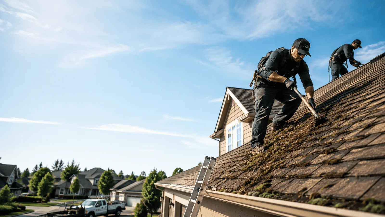 Roof Moss Removal in Santa Barbara, CA near me